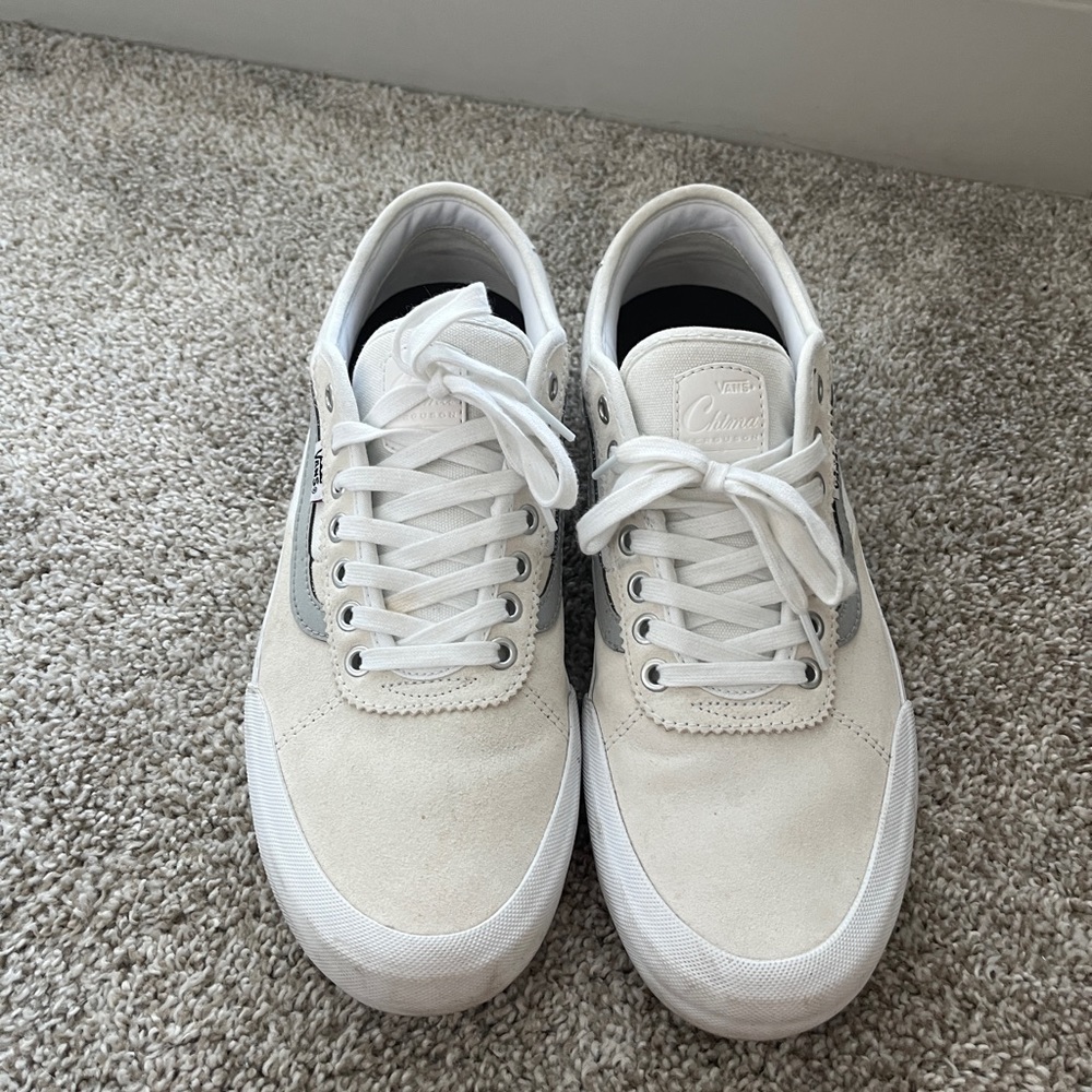 White Mens Old Skool Vans